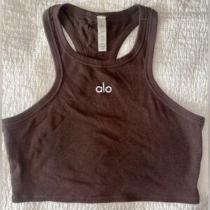 Alo Yoga Aspire Cropped Tank Top